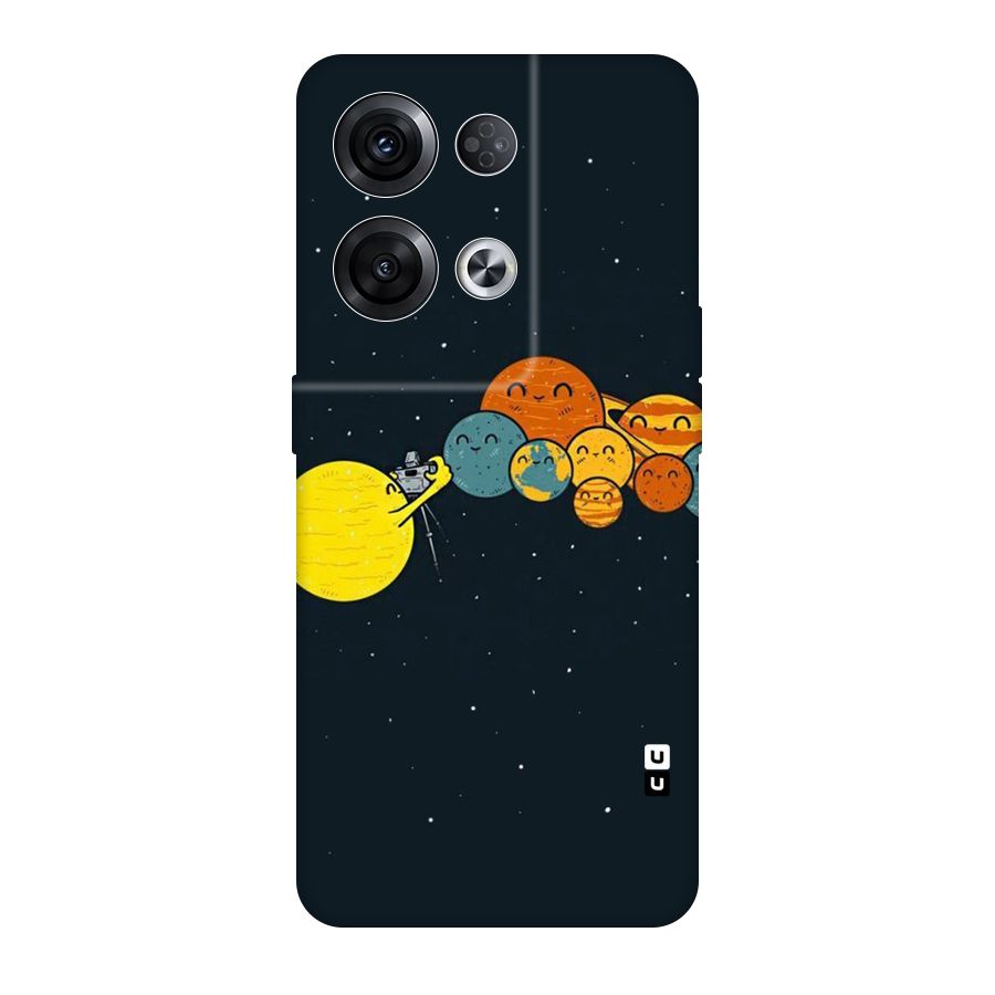 Planet Family Original Polycarbonate Back Case for Oppo Reno8 Pro 5G