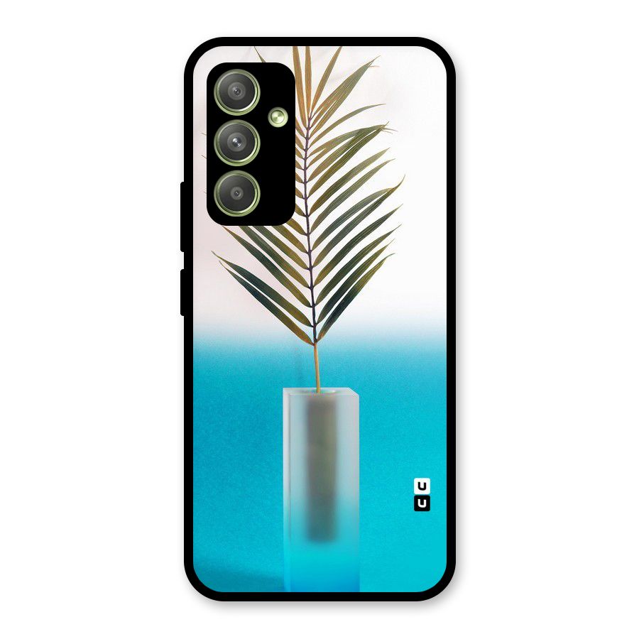 Plant Home Art Glass Back Case for Galaxy A54