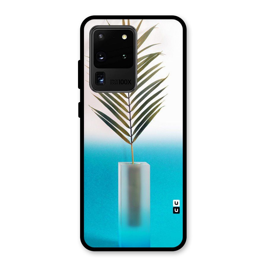 Plant Home Art Glass Back Case for Galaxy S20 Ultra