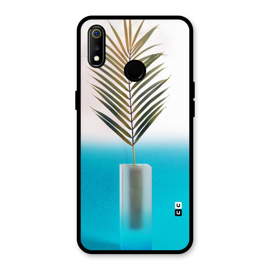 Plant Home Art Glass Back Case for Realme 3i