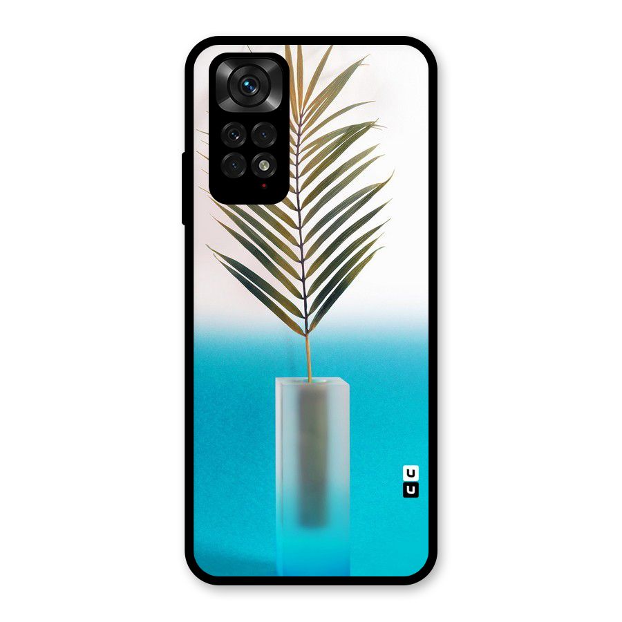 Plant Home Art Glass Back Case for Redmi Note 11S