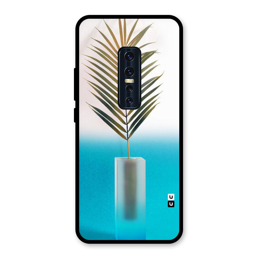 Plant Home Art Glass Back Case for Vivo V17 Pro