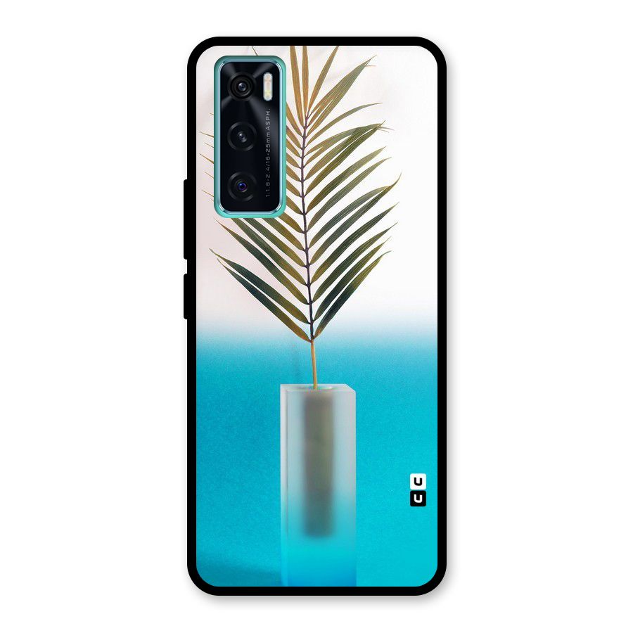 Plant Home Art Glass Back Case for Vivo V20 SE