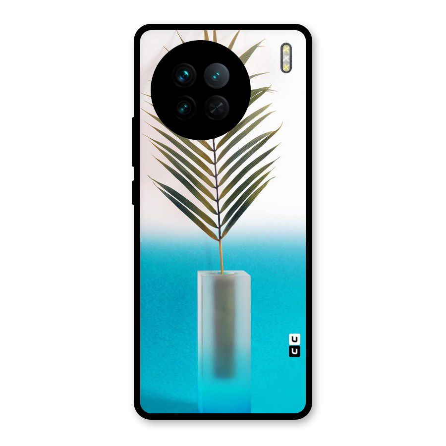 Plant Home Art Glass Back Case for Vivo X90