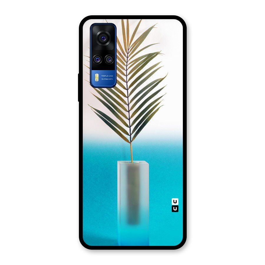Plant Home Art Glass Back Case for Vivo Y31