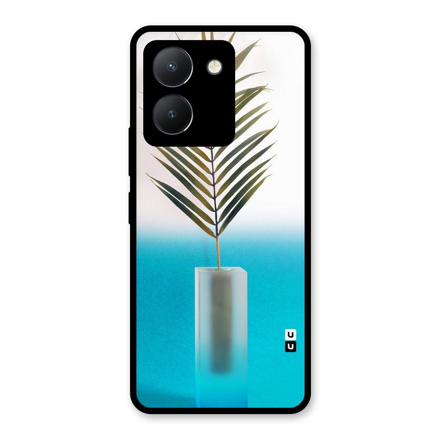 Plant Home Art Glass Back Case for Vivo Y36