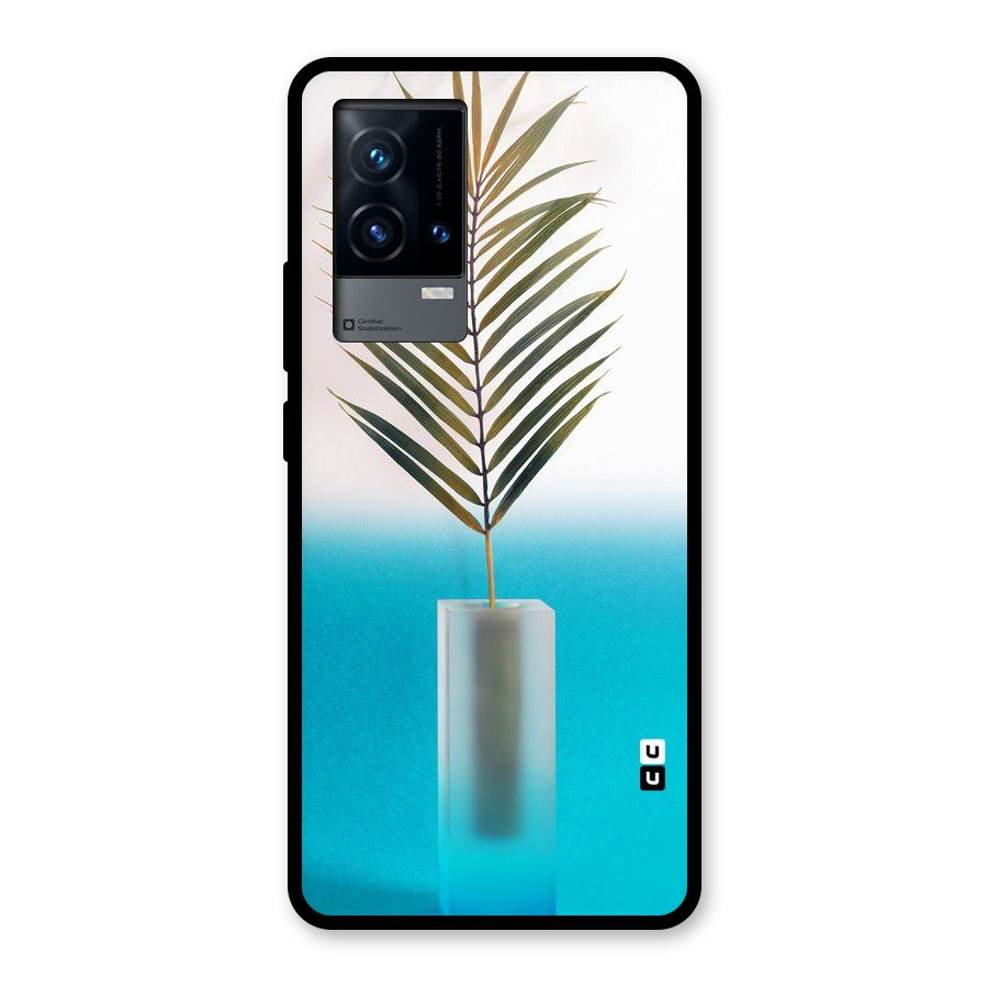 Plant Home Art Glass Back Case for iQOO 9 5G