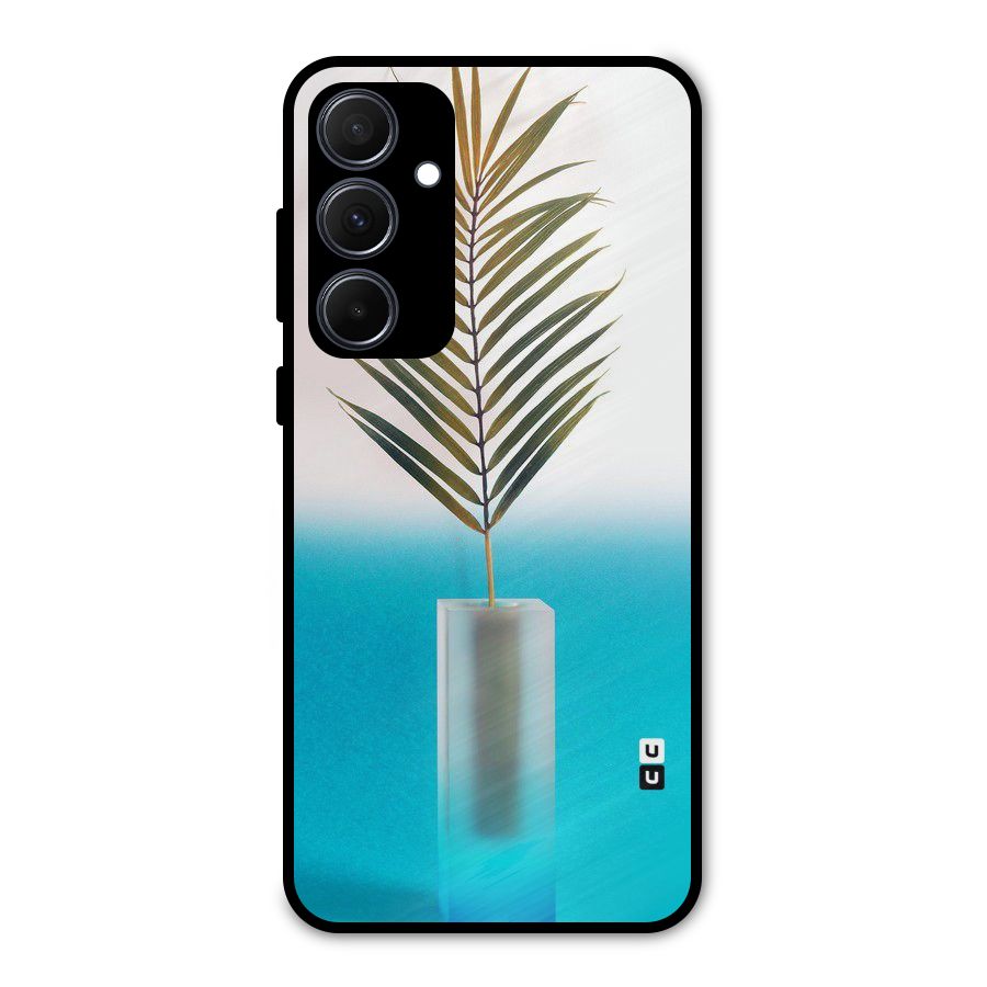 Plant Home Art Metal Back Case for Galaxy A35