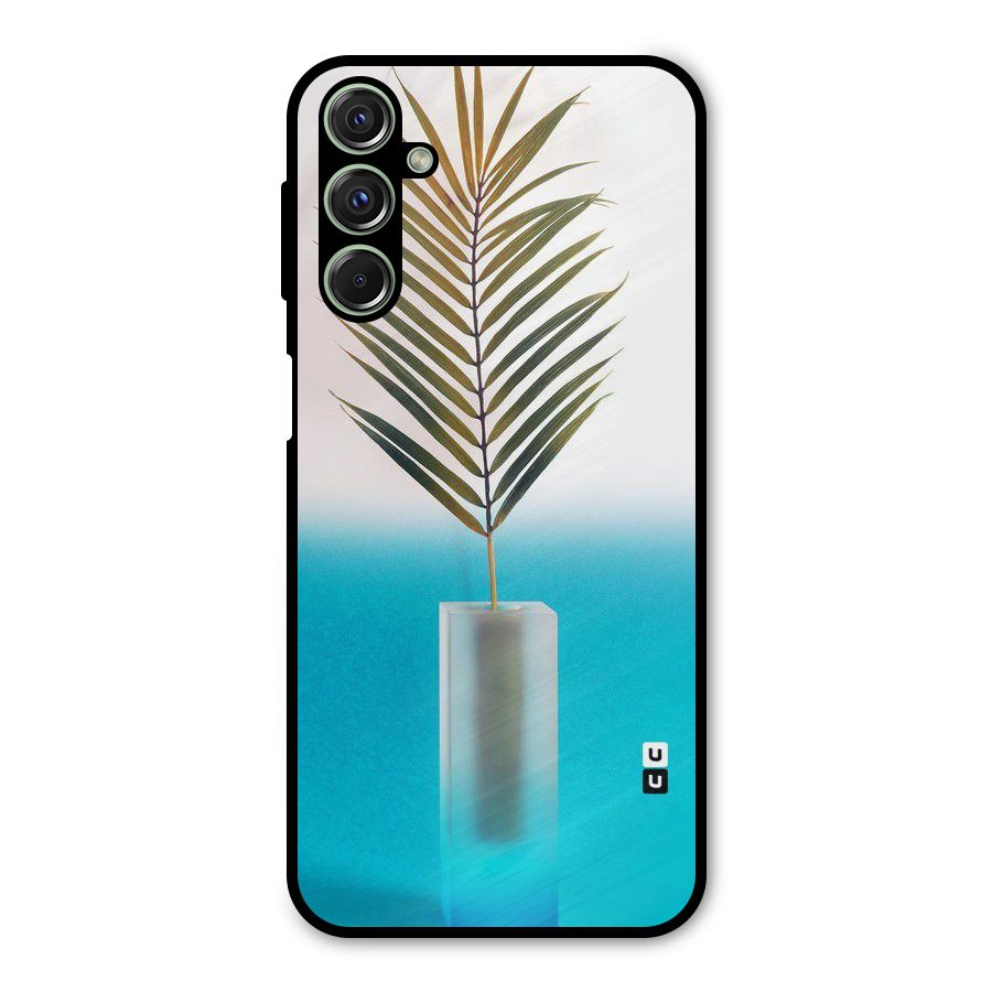 Plant Home Art Metal Back Case for Galaxy F34