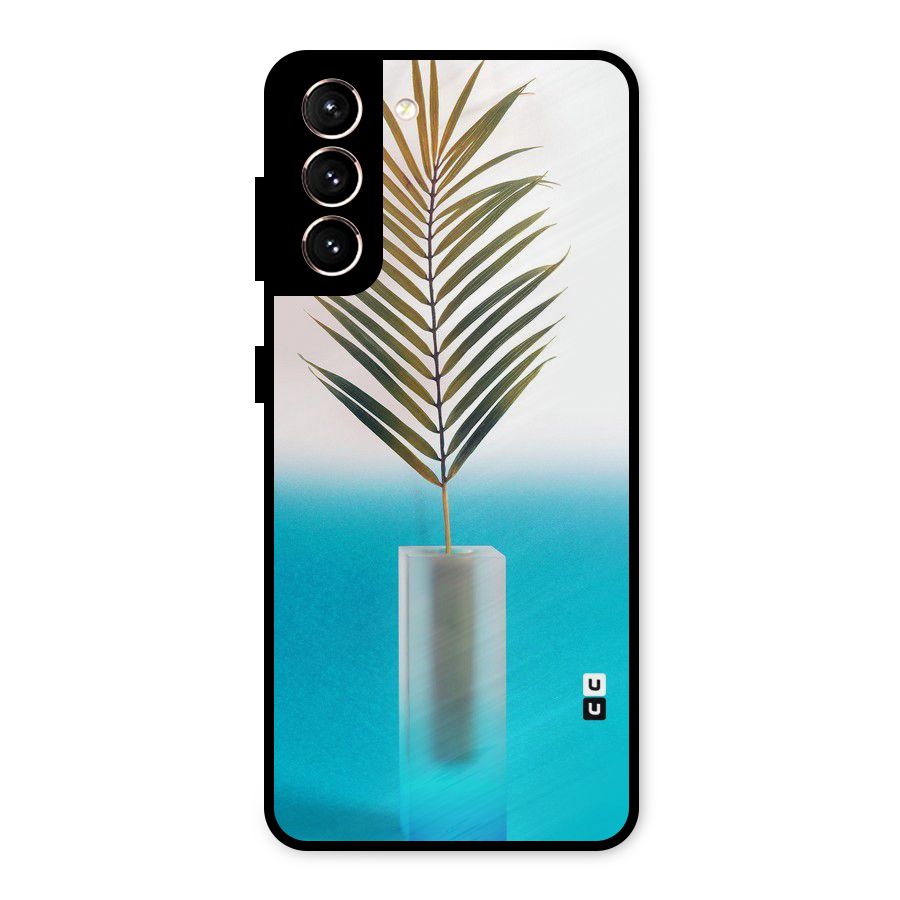 Plant Home Art Metal Back Case for Galaxy S21 5G