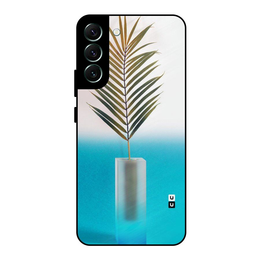Plant Home Art Metal Back Case for Galaxy S22 Plus 5G