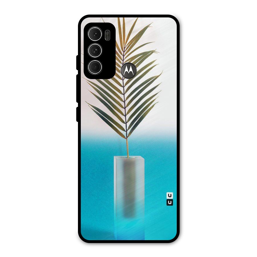 Plant Home Art Metal Back Case for Moto G60