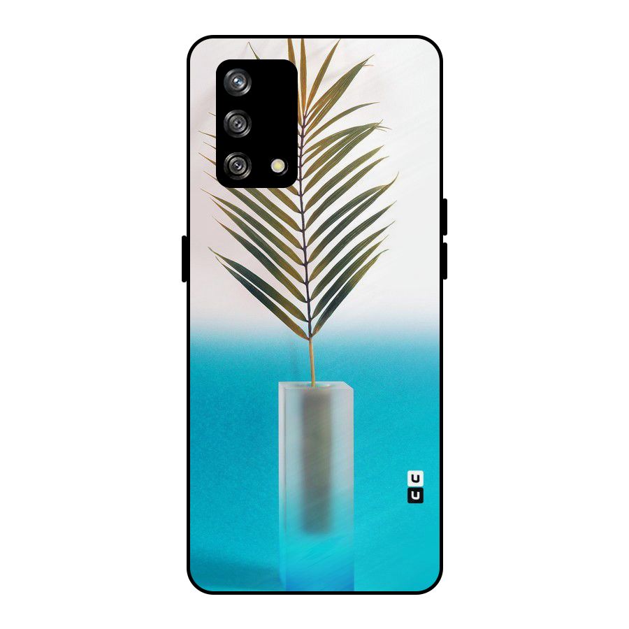Plant Home Art Metal Back Case for Oppo F19