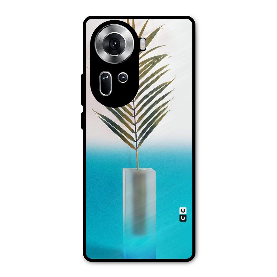 Plant Home Art Metal Back Case for Oppo Reno11 5G
