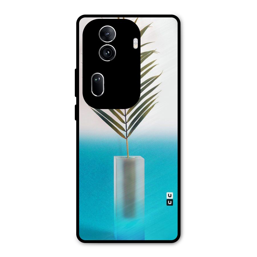 Plant Home Art Metal Back Case for Oppo Reno11 Pro 5G