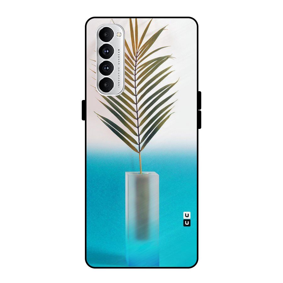 Plant Home Art Metal Back Case for Oppo Reno4 Pro