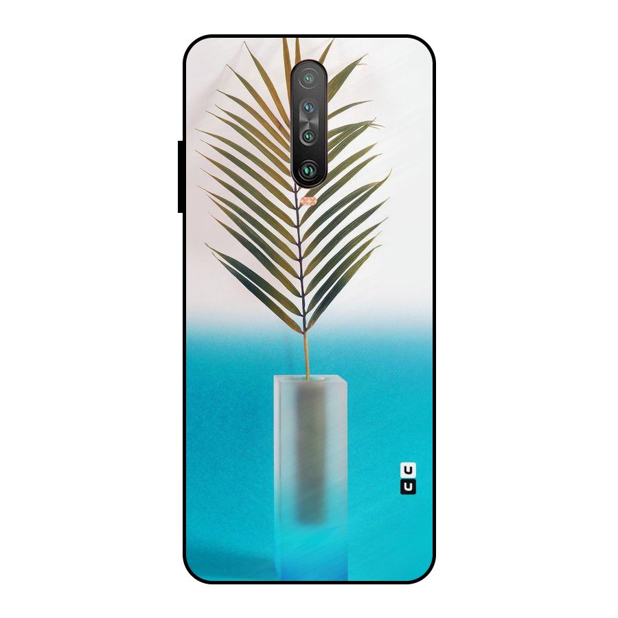 Plant Home Art Metal Back Case for Poco X2
