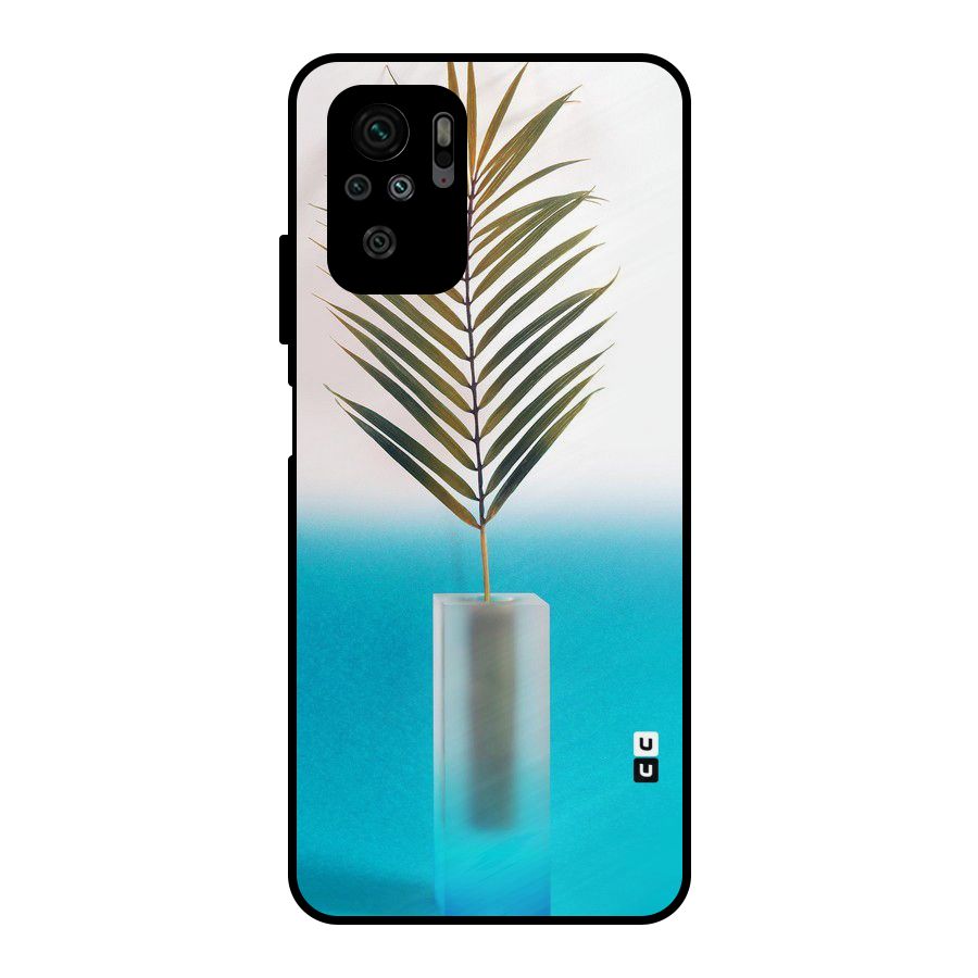 Plant Home Art Metal Back Case for Redmi Note 10S