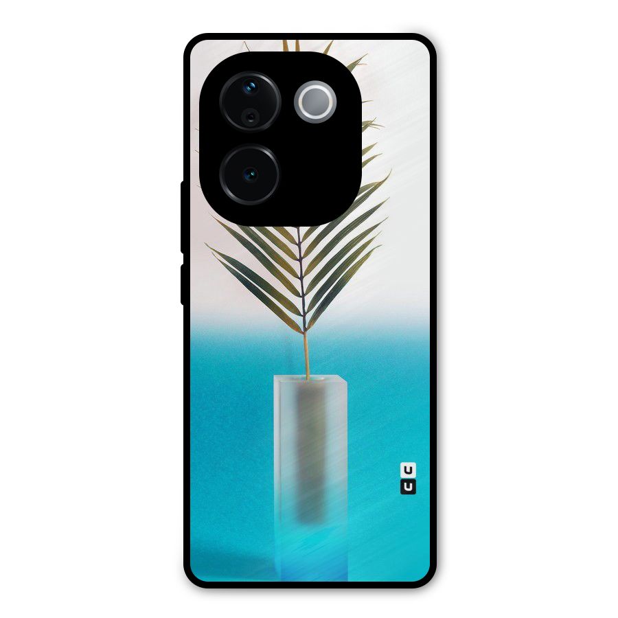 Plant Home Art Metal Back Case for Vivo T3 Pro