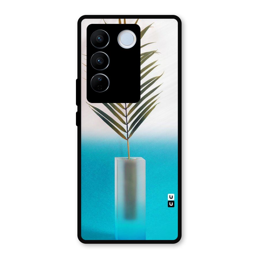 Plant Home Art Metal Back Case for Vivo V27