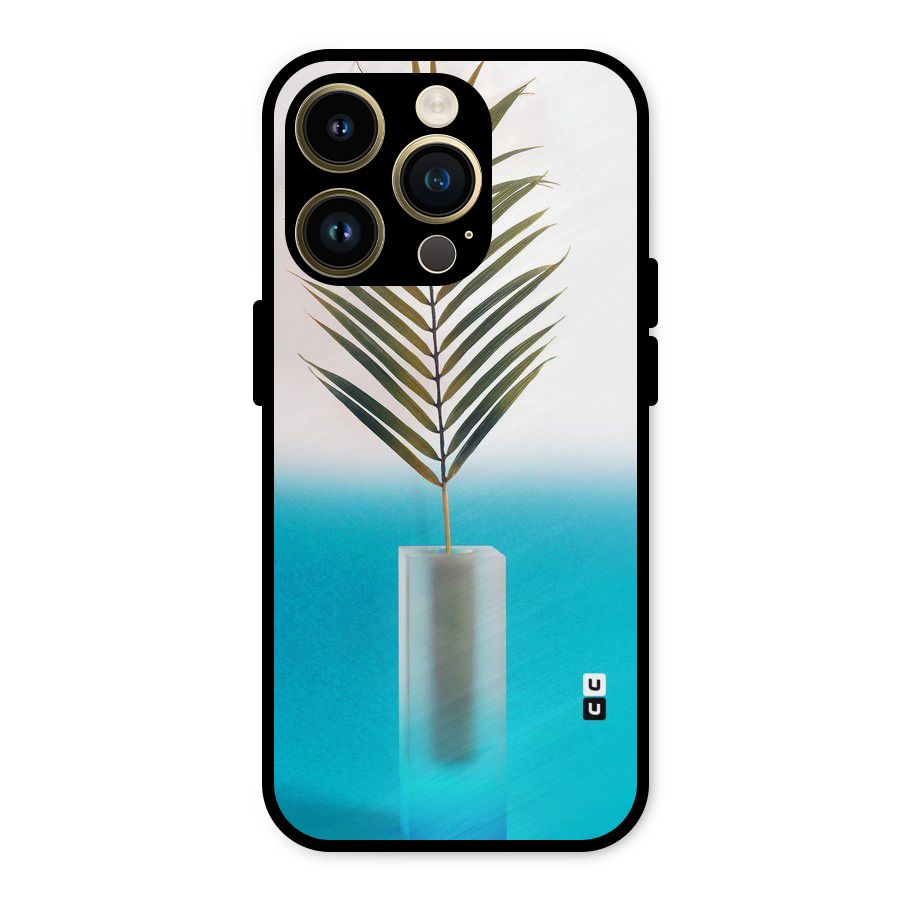 Plant Home Art Metal Back Case for iPhone 14 Pro