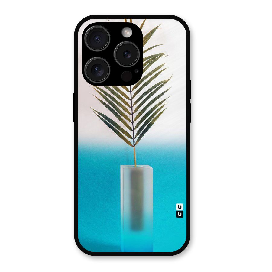 Plant Home Art Metal Back Case for iPhone 15 Pro