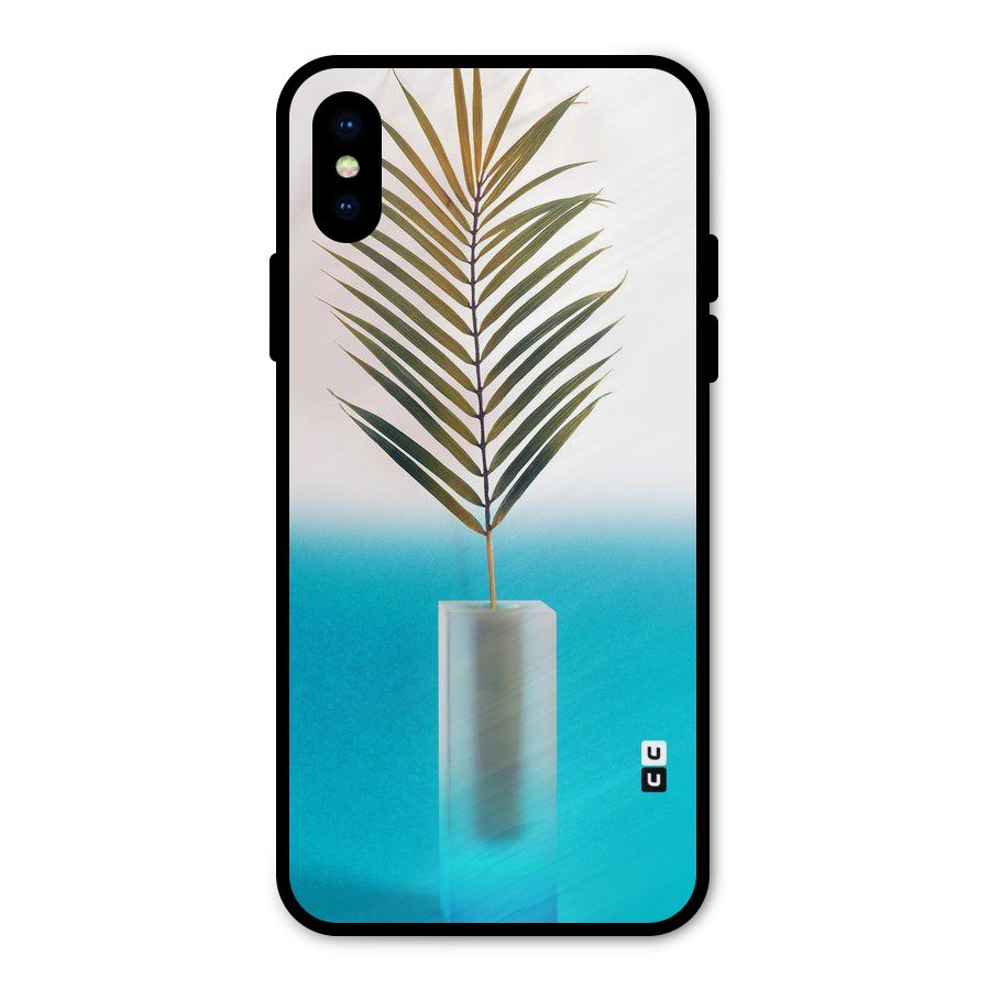 Plant Home Art Metal Back Case for iPhone X
