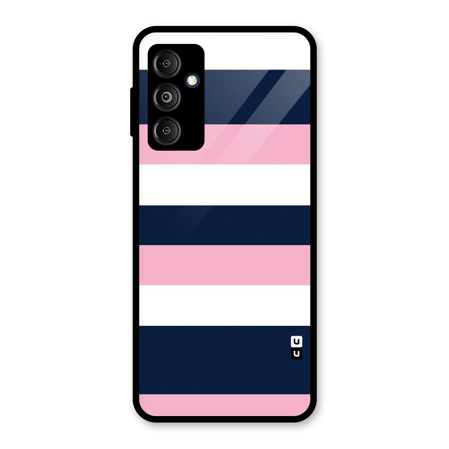 Play In Pastels Glass Back Case for Galaxy M14 5G