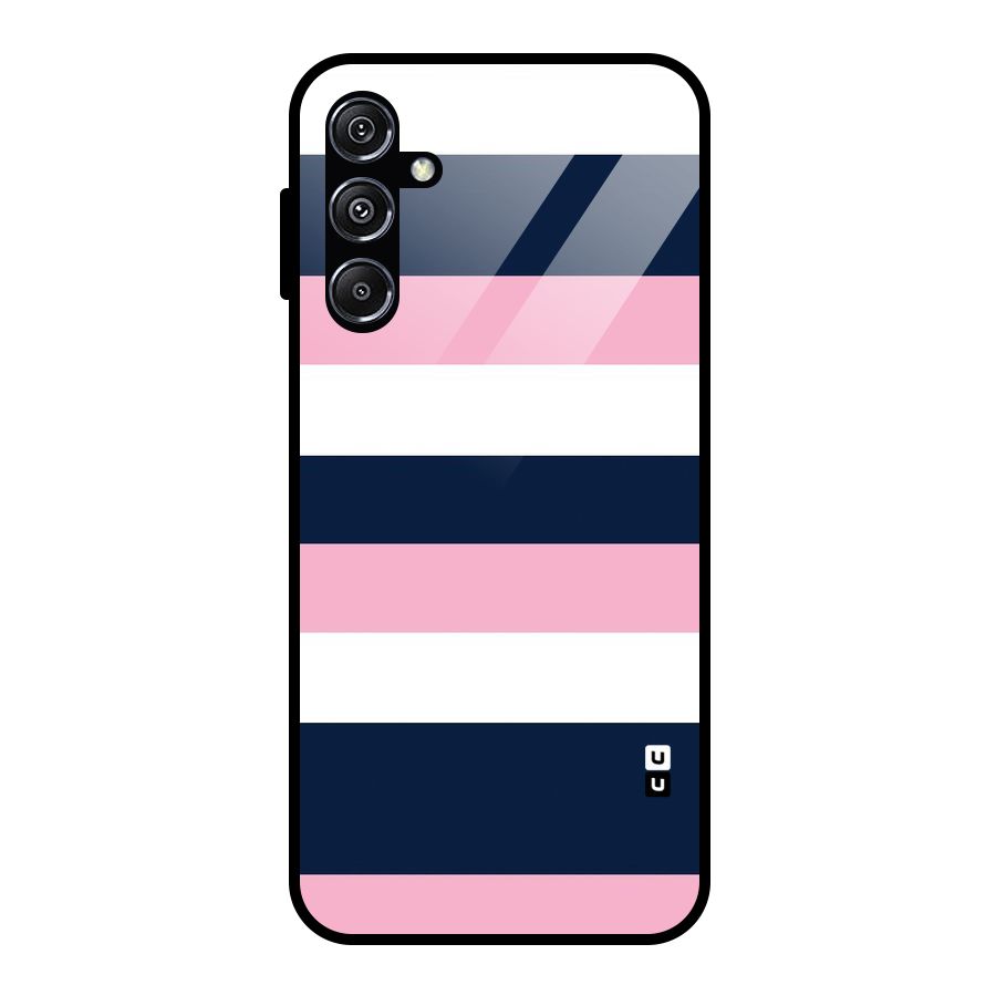 Play In Pastels Glass Back Case for Galaxy M34 5G