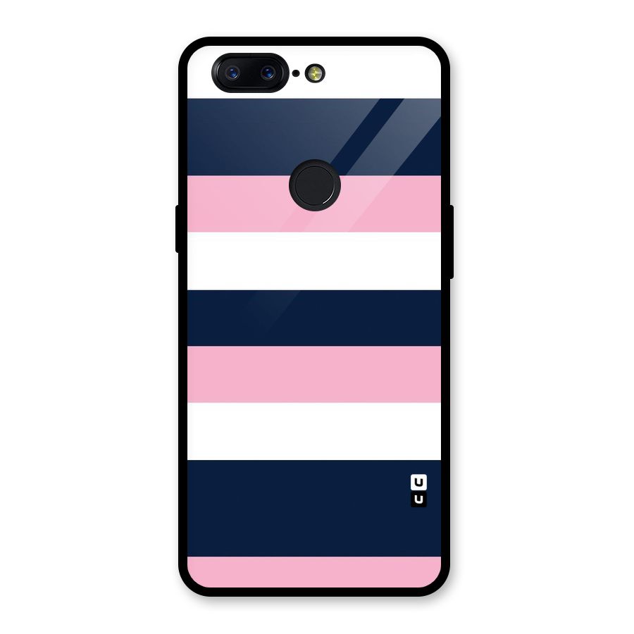 Play In Pastels Glass Back Case for OnePlus 5T