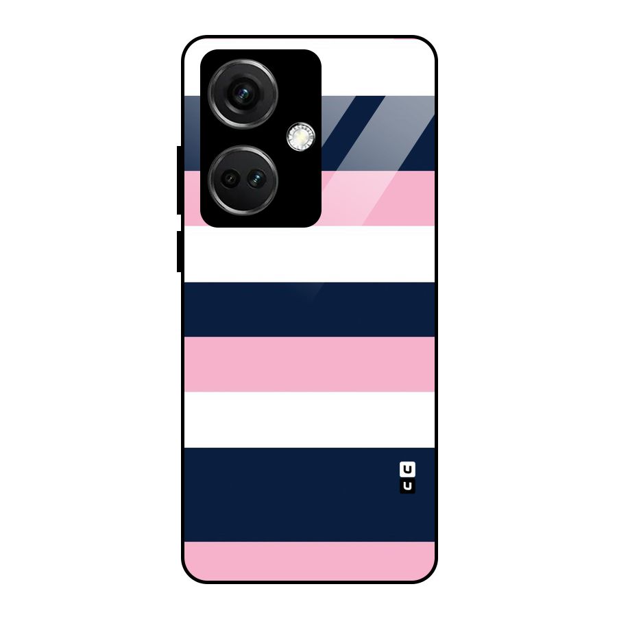 Play In Pastels Glass Back Case for OnePlus Nord CE 3 5G