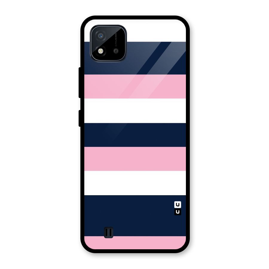 Play In Pastels Glass Back Case for Realme C11 2021