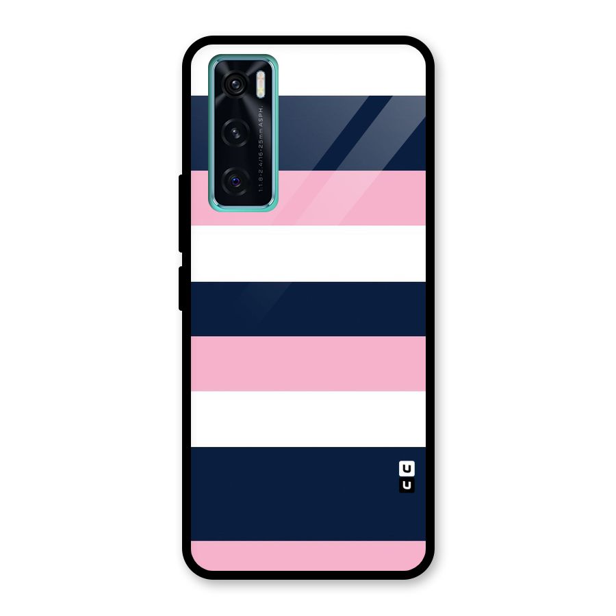Play In Pastels Glass Back Case for Vivo V20 SE