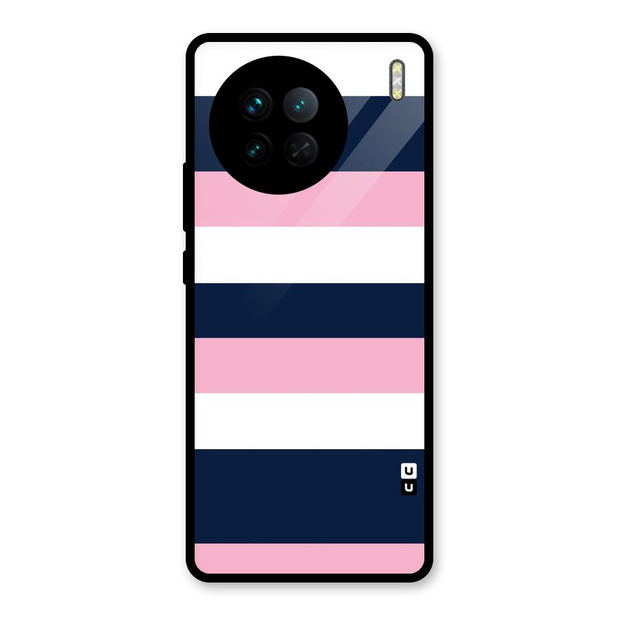 Play In Pastels Glass Back Case for Vivo X90