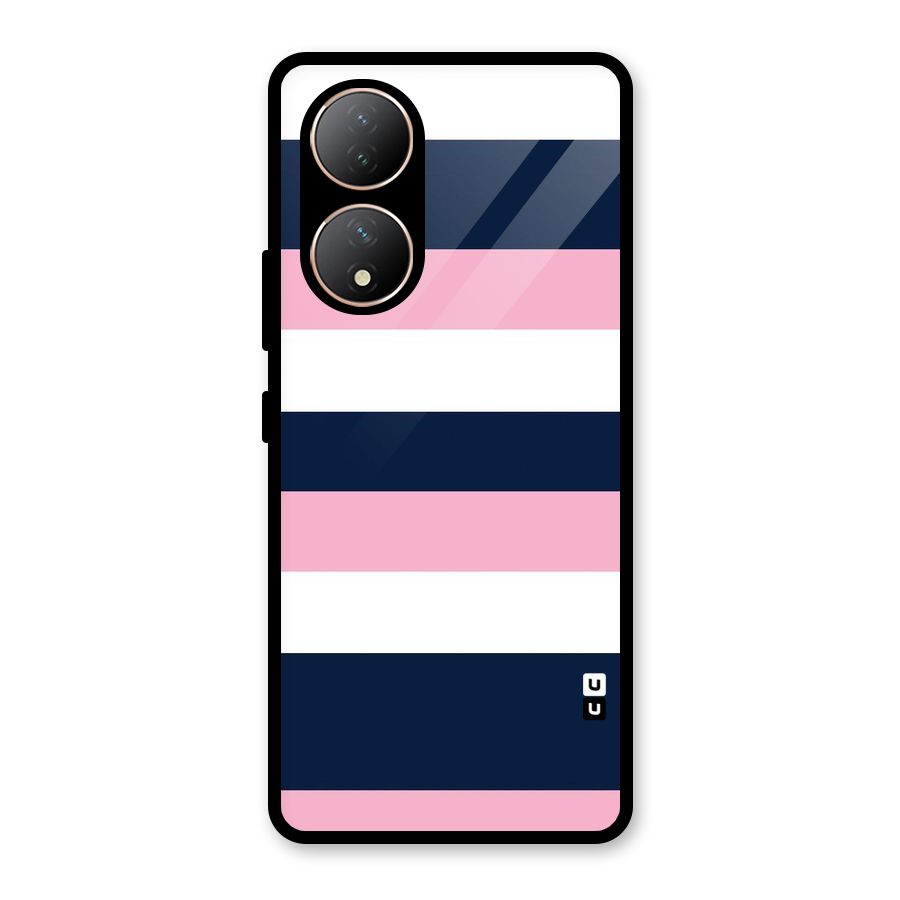 Play In Pastels Glass Back Case for Vivo Y100A