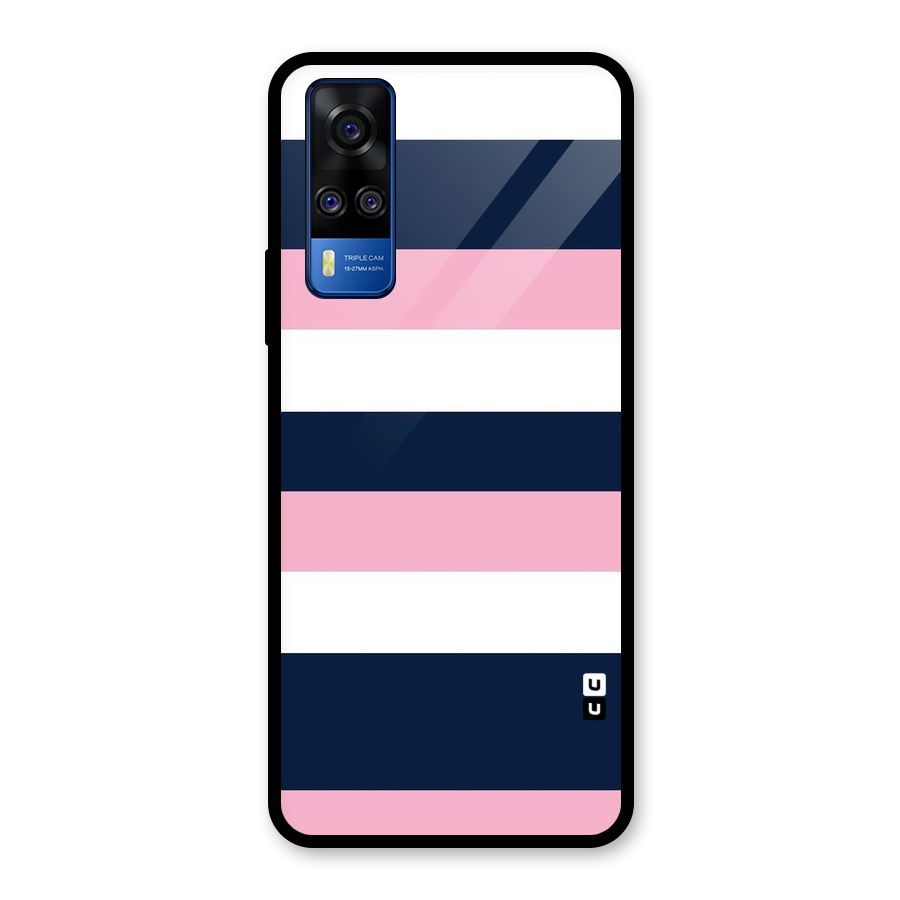 Play In Pastels Glass Back Case for Vivo Y31