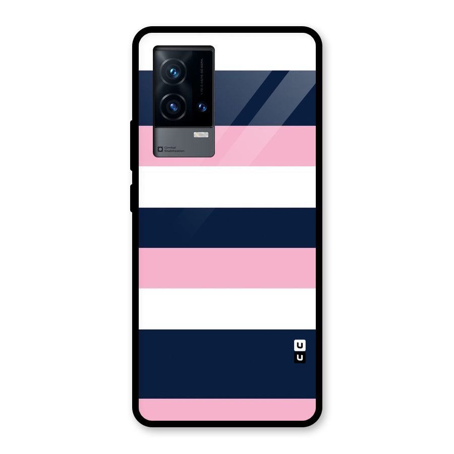 Play In Pastels Glass Back Case for iQOO 9 5G