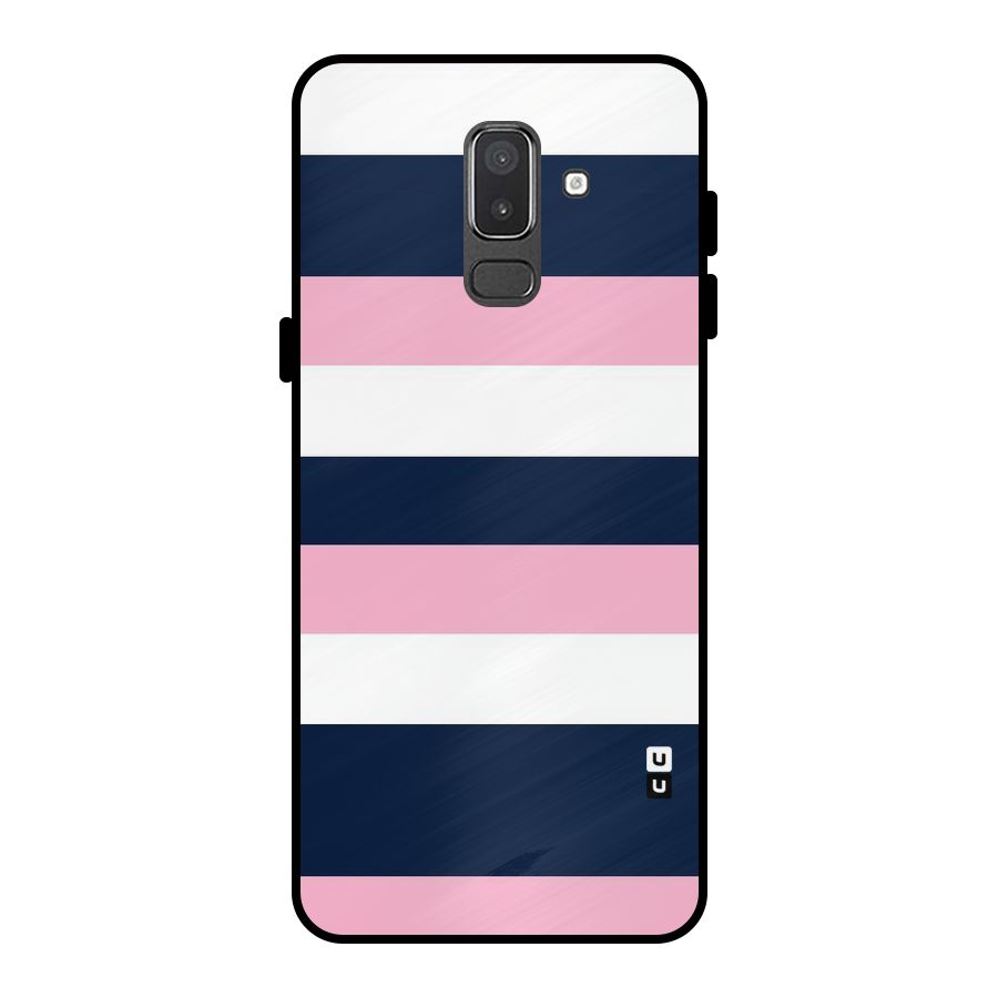 Play In Pastels Metal Back Case for Galaxy On8 (2018)