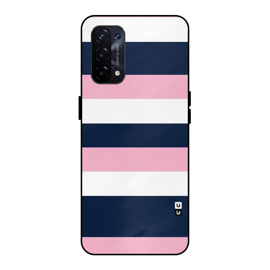 Play In Pastels Metal Back Case for Oppo A74 5G