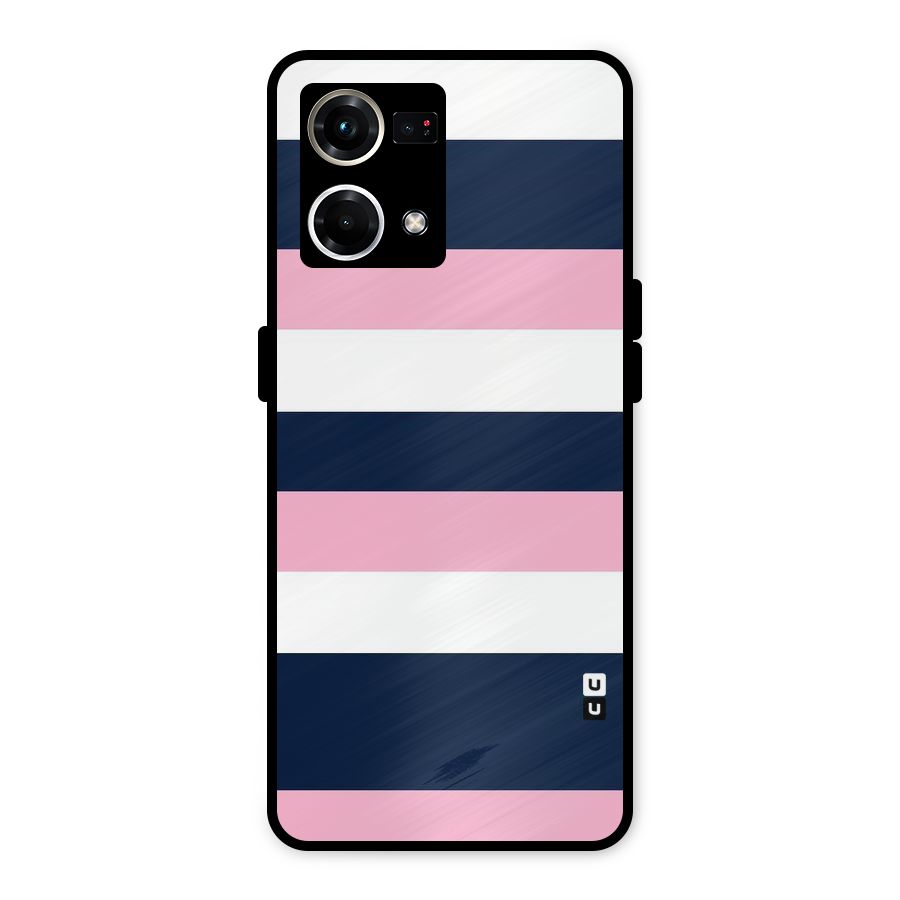 Play In Pastels Metal Back Case for Oppo F21 Pro 4G