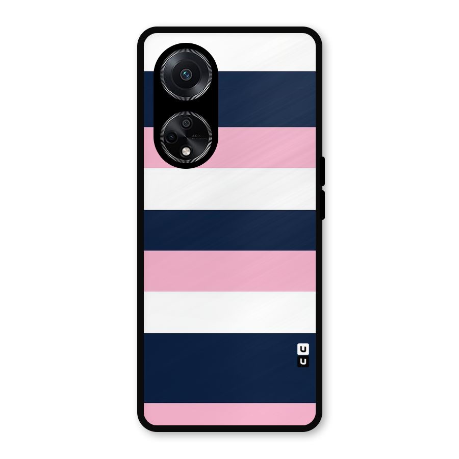 Play In Pastels Metal Back Case for Oppo F23