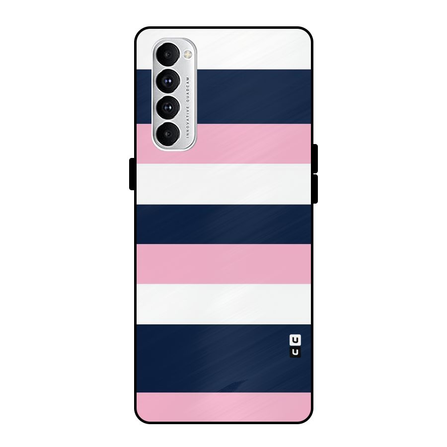 Play In Pastels Metal Back Case for Oppo Reno4 Pro