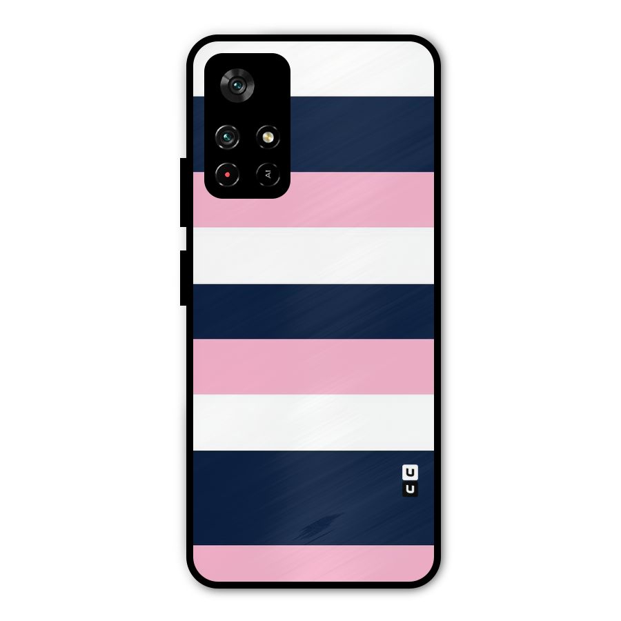 Play In Pastels Metal Back Case for Poco M4 Pro 5G