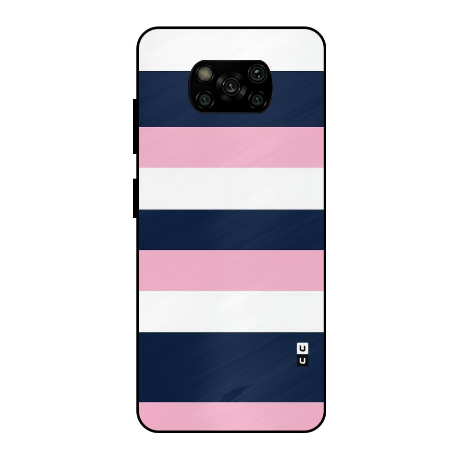 Play In Pastels Metal Back Case for Poco X3