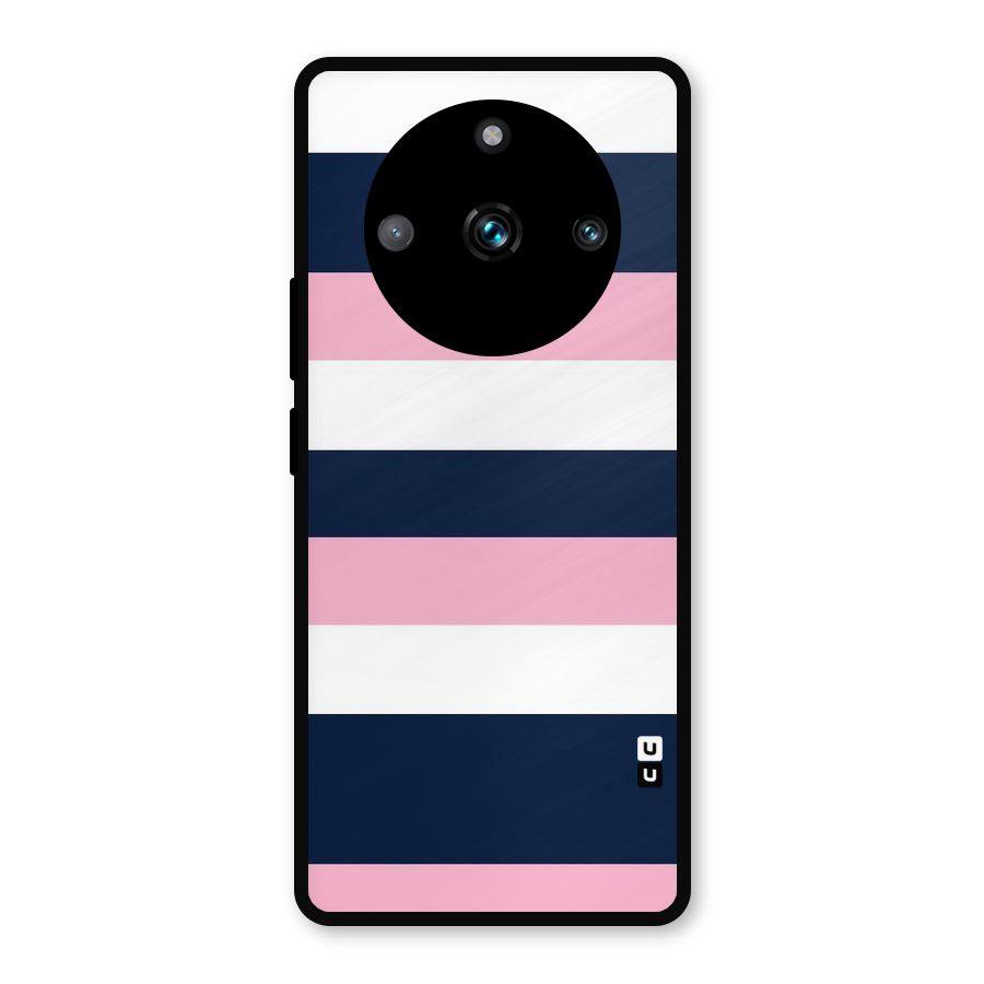 Play In Pastels Metal Back Case for Realme 11 Pro