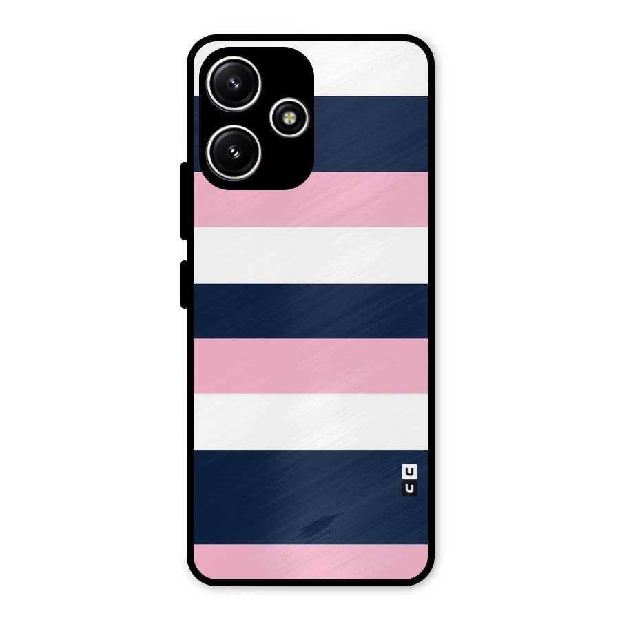 Play In Pastels Metal Back Case for Redmi 12 5G