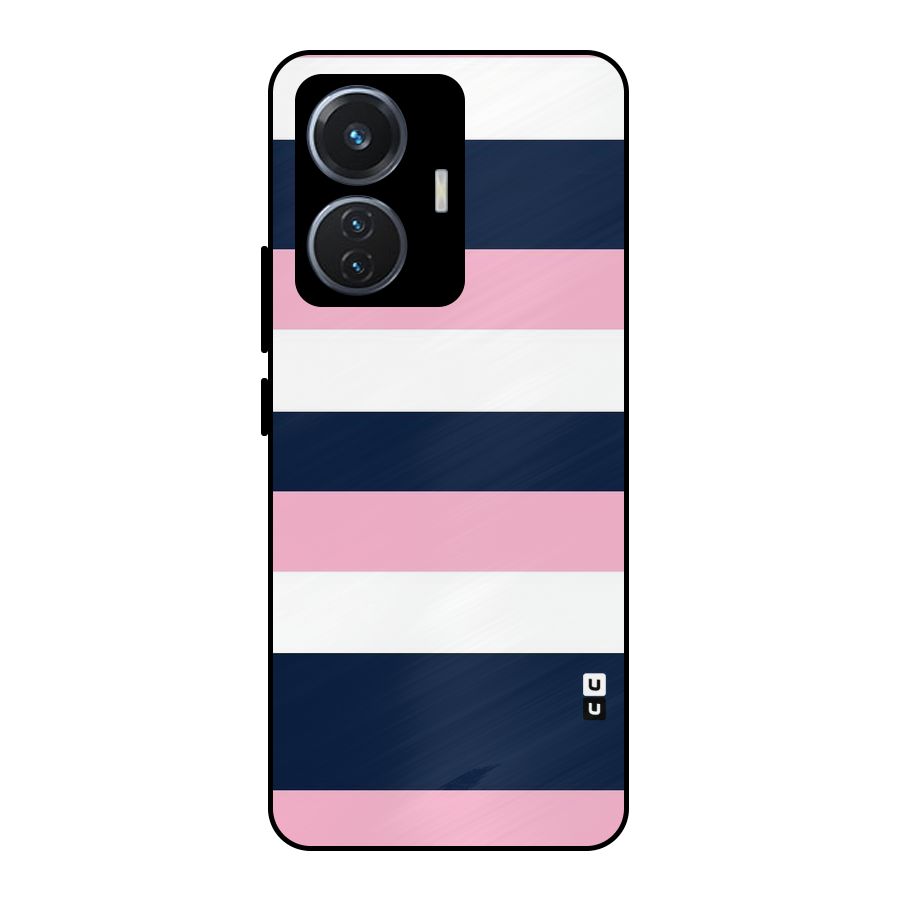 Play In Pastels Metal Back Case for Vivo T1 44W