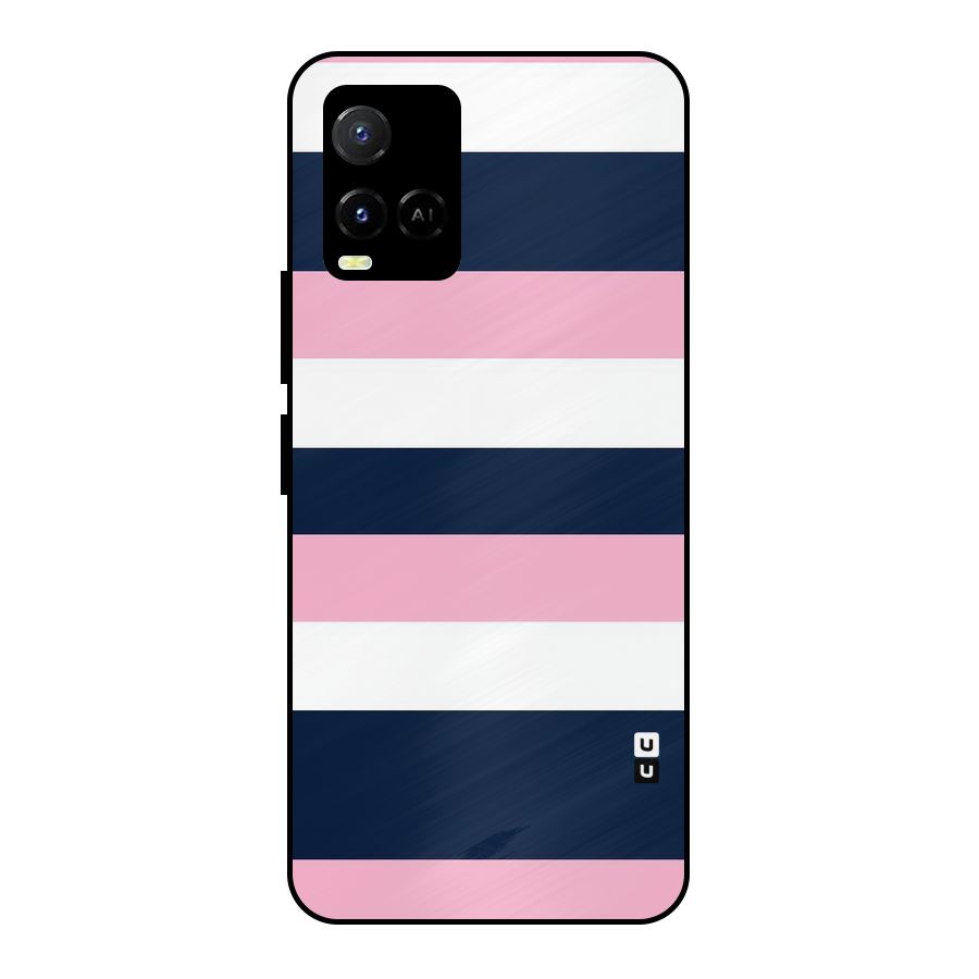 Play In Pastels Metal Back Case for Vivo Y21