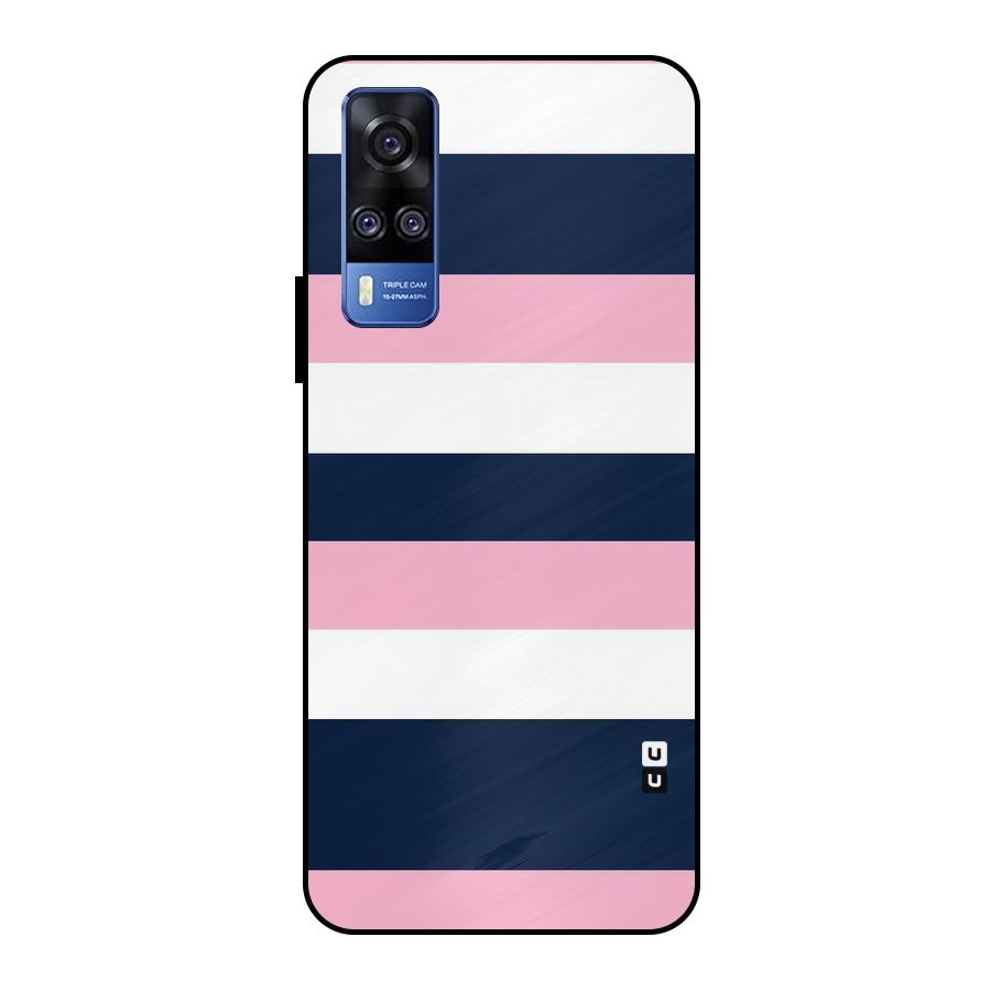 Play In Pastels Metal Back Case for Vivo Y51
