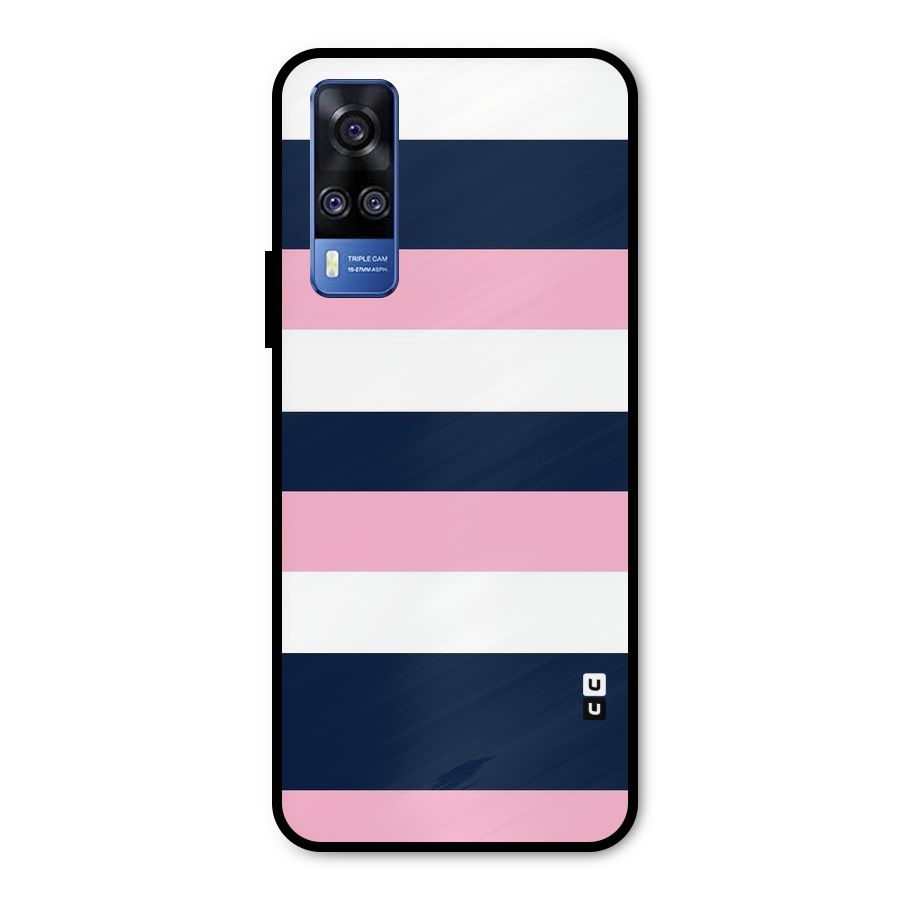 Play In Pastels Metal Back Case for Vivo Y51A